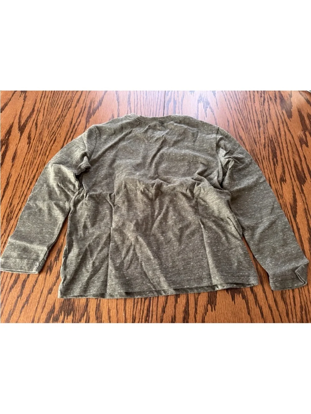 NWT Boys Size 4 Jumping Beans Long Sleeve Green Tee Shirt Tshirt